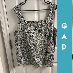 GAP - Boxy Sleeveless Floral Top